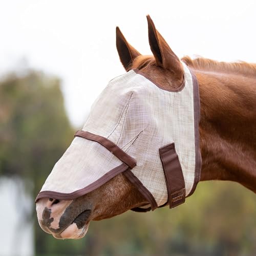 Fly Mask with Removable Nose (XL (Large Horse))