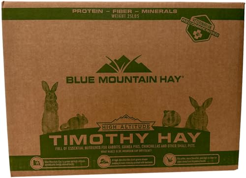 Timothy Hay Easy Flake Feed for Small Pets (25 Pound (Pack of 1))
