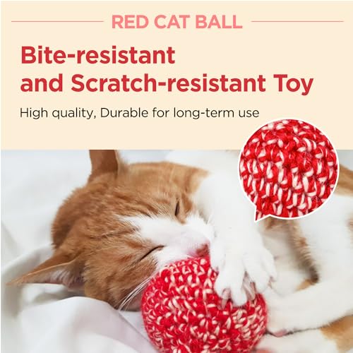 Red Cat Ball 2.7 inch (W/O Bell / 2.7inch)