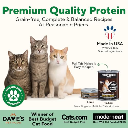 Grain Free Wet Canned Cat Food (12.5 Ounce (Pack of 12))