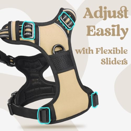 Dog Harness for Large (X-large / Beige)