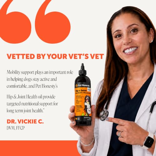 Hip and Joint Oil for Dogs (12oz)