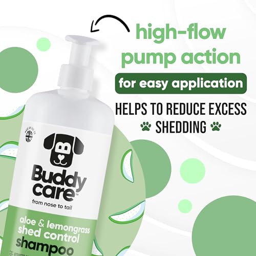 Shed Control Dog Shampoo by Buddycare (33.8oz)