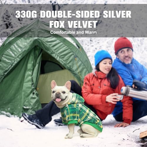 Dog Hoodie Sweaters for Small Medium Large Size Dogs Girls Boys (Medium / Green)