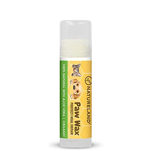 Organic Paw Wax for Dogs and Cats (1 Pack * 0.18 OZ)