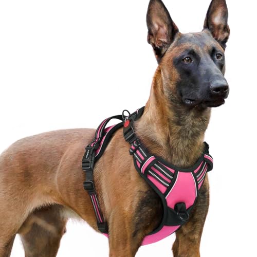 Dog Harness for Large (X-large / Rose Pink)