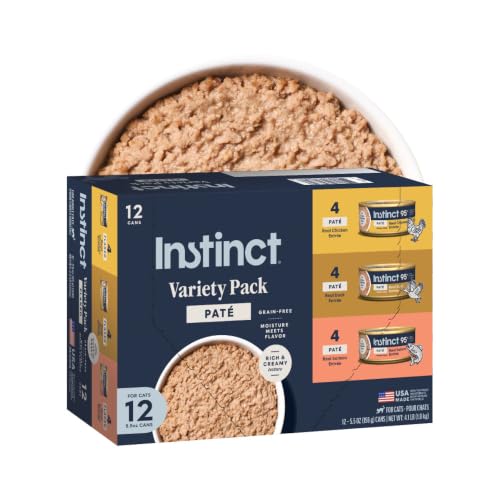 Pate Entrees Wet Cat Food (5.5 Ounce (Pack of 12))