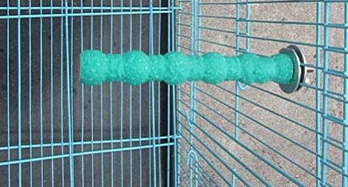 3 PCS Bird Perch Stand Toys Set Wooden Parrot Stand Platform Grinding Paw Trim Beak Nail Stick Cage Accessories Exercise Toys for Small and Medium Birds Parakeet Budgie Cockatiel Cockatoo