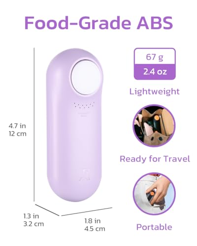 Dog Training Clicker & Dog Clicker with Treat Storage (Purple)