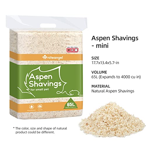 Aspen Shaving Hamster Bedding (65L - Mini)
