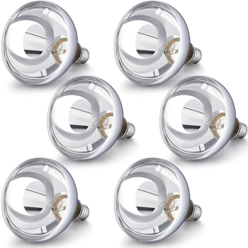 6 Pack Heat Lamp Bulbs 150 Watt (Silver)