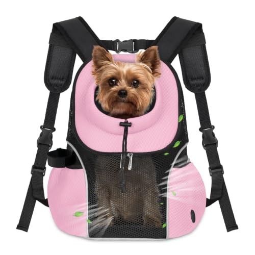 Pet Dog Carrier Backpack (Pink)