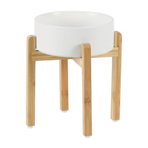 Dog Bowls Elevated (Matte White)