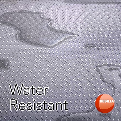 Heavy Duty Garage Floor Runner & Protector Mat (4' x 20' / Silver)