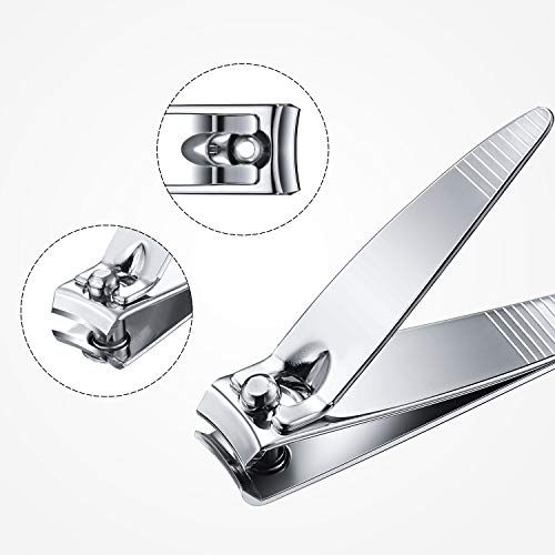 Rustproof Stainless Steel Nail Clippers Bulk (Flat Top)
