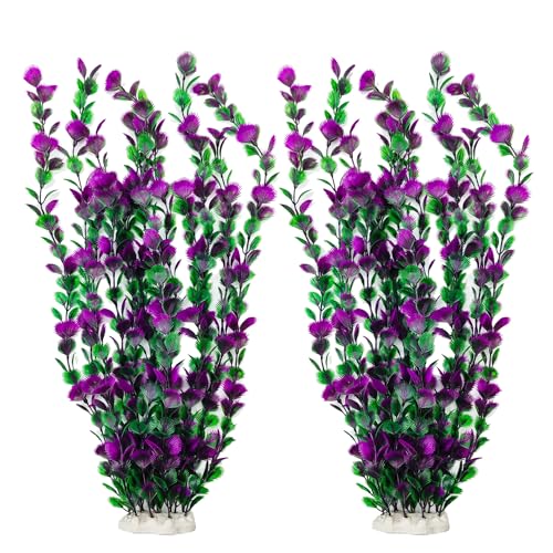 20.47 Inch Tall Aquarium Plants (Purple (Style C))