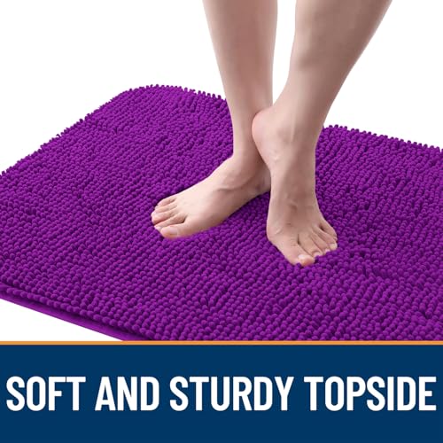 Dog Door Mat for Muddy Paws 54x24 (Purple / 54" X 24")