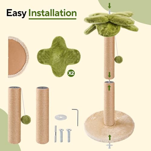 Cat Scratching Post Palm Tree Shape (Palm Tree Cat Scratching Post)