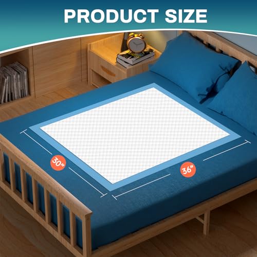 Bed Pads Disposable 30" x 36" 50 Count (30"X36"-50)