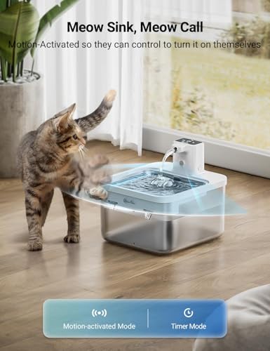 Cat Water Fountain Cordless (White / Pro)