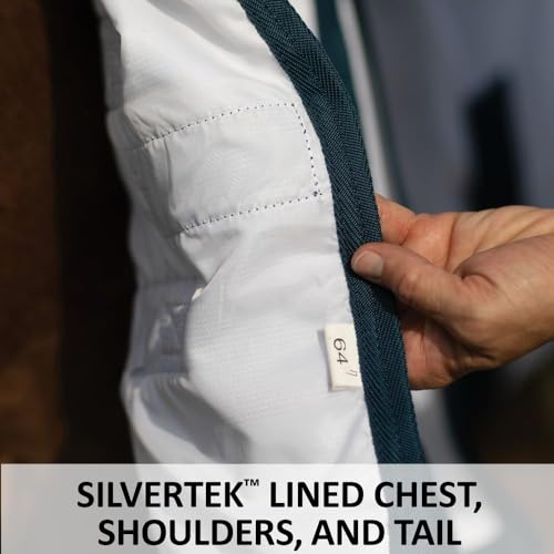 Soft Interlock Mesh II Horse Fly Sheets (Horse Size 76 / Horse Attached Neck Euro Bellyband / White)