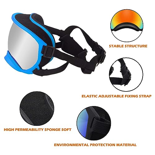 Medium Dog Sunglasses with Adjustable Strap UV Protection
