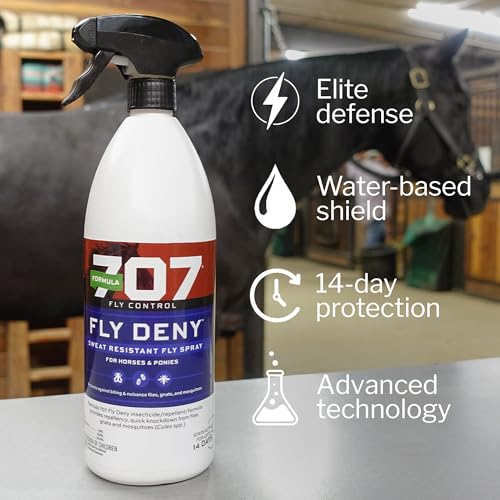 Fly Deny Spray for Horses & Ponies (32 Oz)