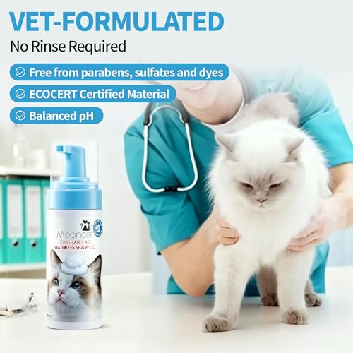 Waterless Cat Shampoo Foam