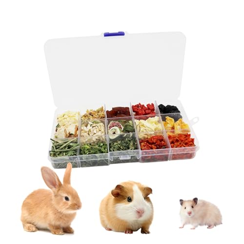 Bunny Treats Treat Box with 15 Kind of Snacks for Rabbit (A / 1 Pack)