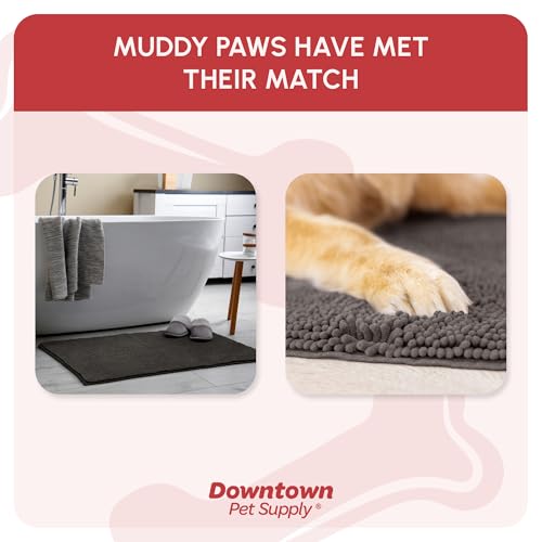 Dog Mud Mat 60" x 36" Ash (60" x 36" / Ash)