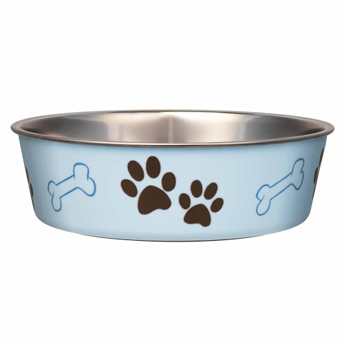 Bella Dog Bowls (Murano Blue / Large (35-65lbs))