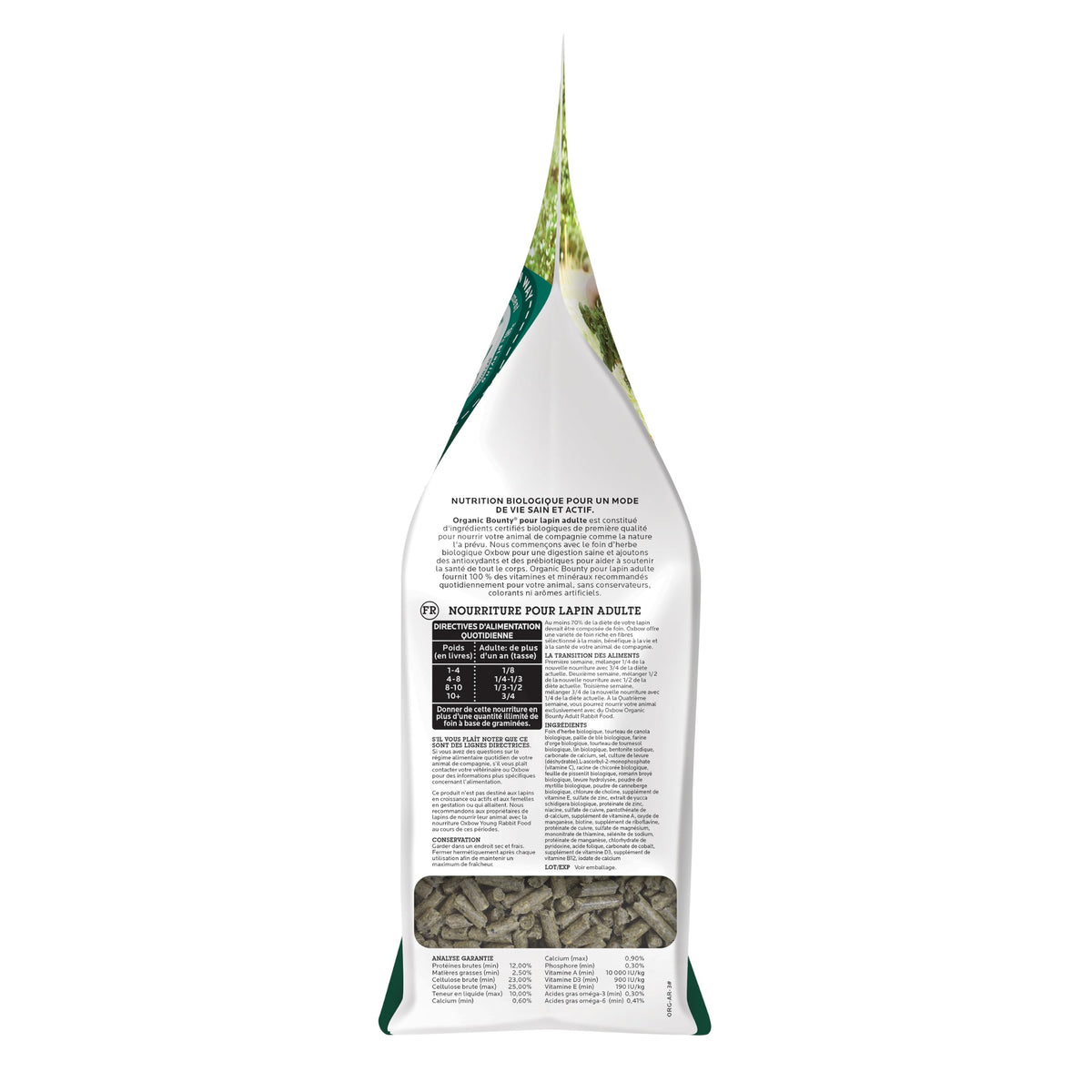 Organic Bounty Adult Rabbit Food