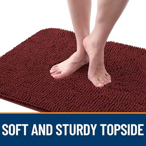 Dog Door Mat for Muddy Paws 50x30 (Caramel Russet / 50" X 30")