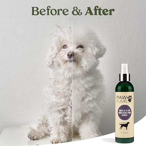 PAWFUME Skin & Coat Detangler Spray for Dogs (Conditioning Moisturizing Spray / Pack of 4)