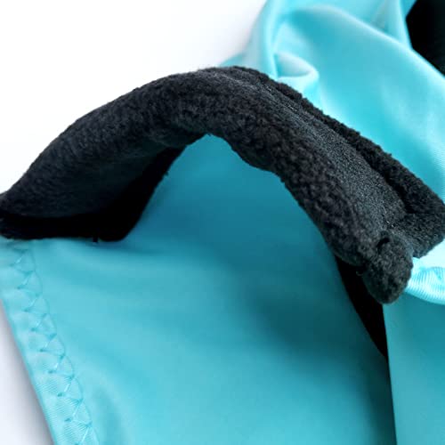 Stretchy Horse Fly Mask with Ears (Pale Blue / Pony)