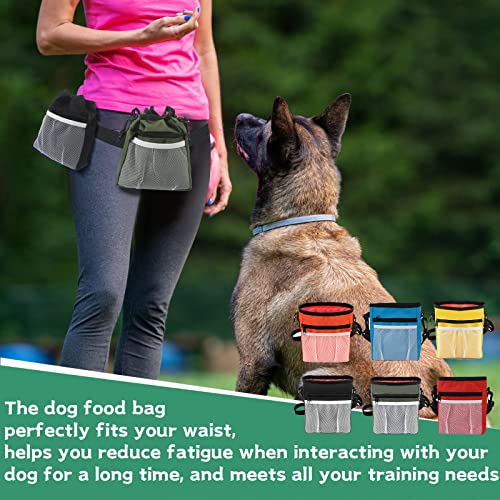 12 Pcs Dog Treat Training Pouch Bulk with Waist Shoulder Strap
