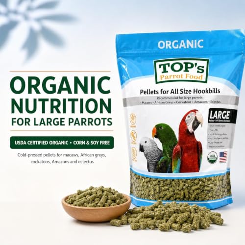 TOP's Parrot Pellets 10 lb (Large Pellets / 10 Pound (Pack of 1))