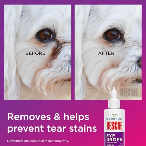 Rescue Eye Drops and Wash for Dogs and Cats