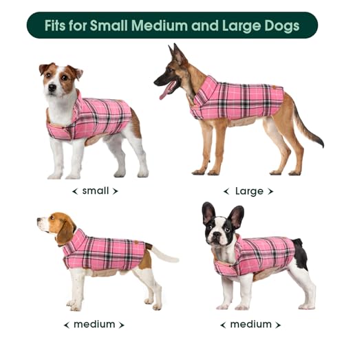 Waterproof Dog Coat (Pink / Small (Pack of 1))
