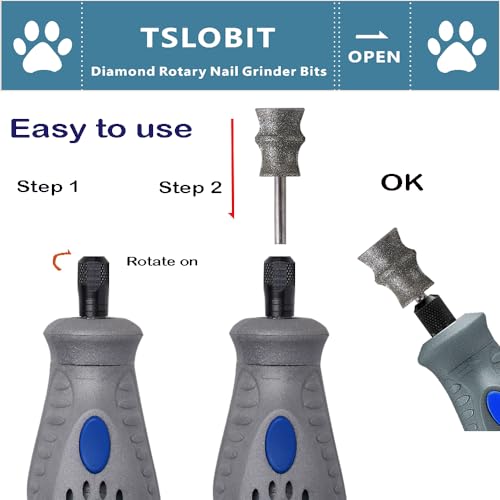 Diamond Dremel Dog Nail Grinder Bits Attachment