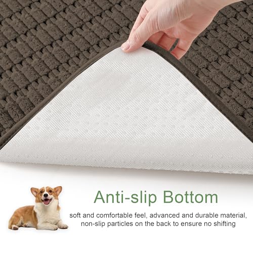 Washable Pee Pads for Dogs Puppy Pad (Coffee / 60"x82"(Pack of 1))