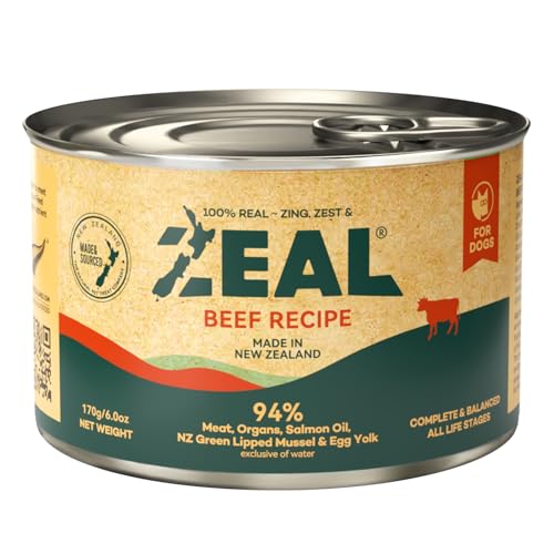 New Zealand Canned Wet Dog Food (6 Ounce (Pack of 12))