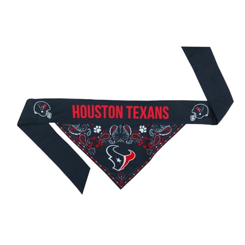 NFL Houston Texans Reversible Pet Bandana (Houston Texans / Small)