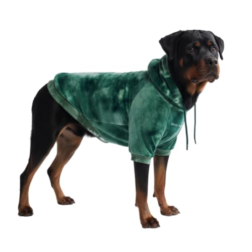 Dog Hoodie Buttery (Green Skydye / 5XL)