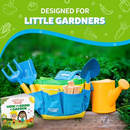 Kids Gardening Set (Blue)