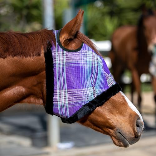 Kensington UV Fly Mask with Fleece Trim (2017-Lavender Mint)