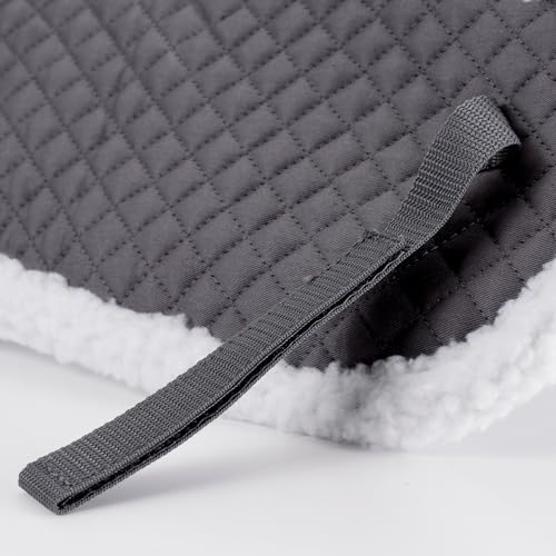 Fur Half Pad Durable (Grey / Horse)