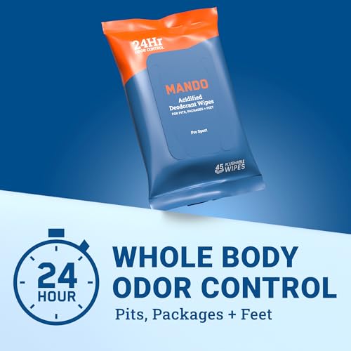 Deodorant Wipes (45 Count (Pack of 2))