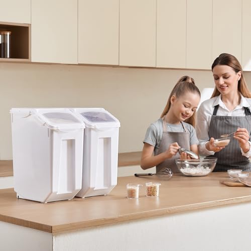 Rice Storage Container (4.5 Gallon*2)