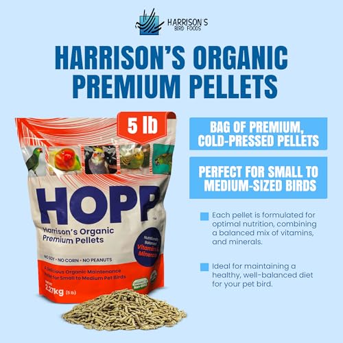 Harrison's Organic Premium Pellets HOPP (5 Pound (Pack of 1))